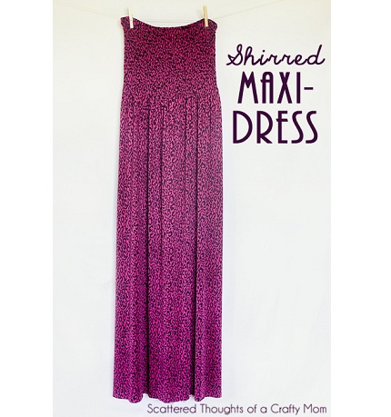\"shirred-maxi-dress-pattern\"